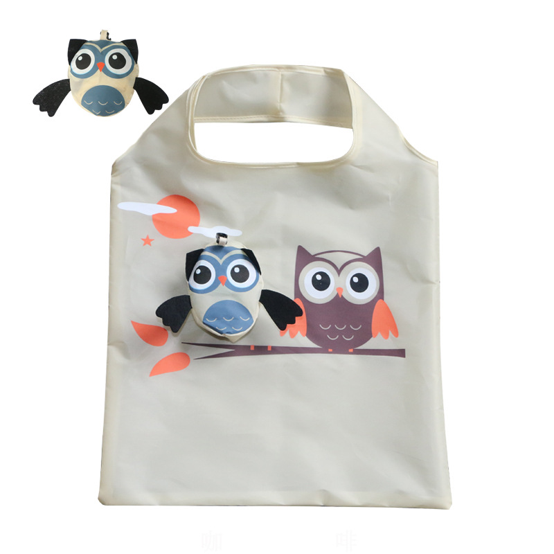 Vikbar Owl Shopping Bag