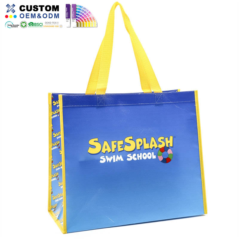 Stor PP Laminerad Non Woven Bag Safe Splash