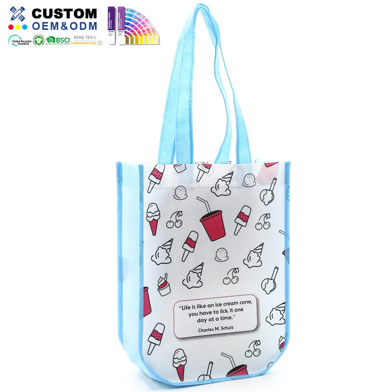 PP Non Woven Curved Corner Shopper