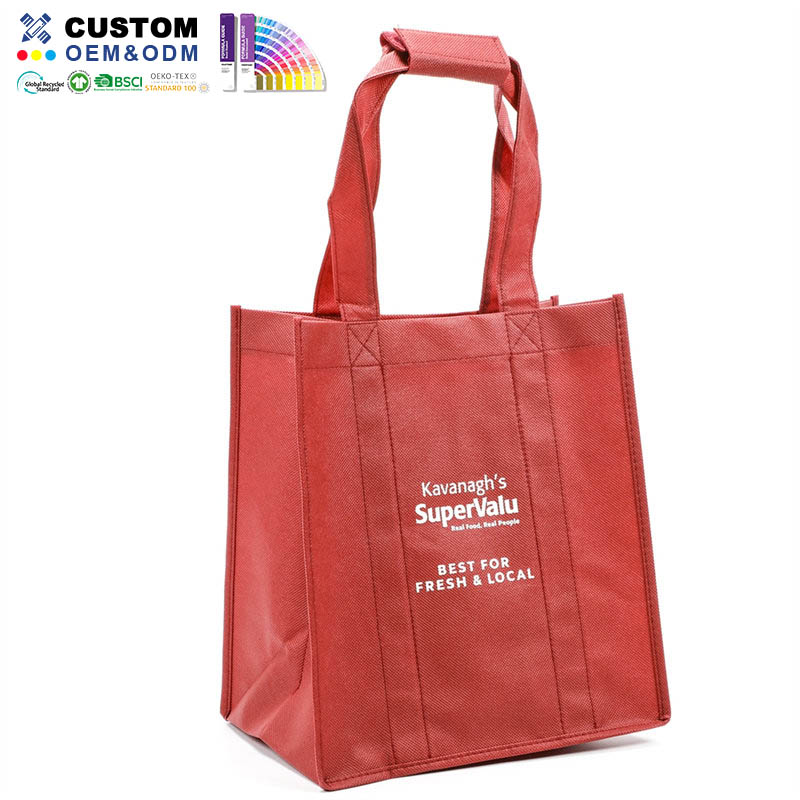 Röd PP Non Woven Shopper Supervalu